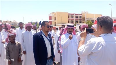 قيادات وأعضاء حزب الجبهة الوطنية بشرم الشيخ يدلون بأصواتهم في انتخابات مجلس الشيوخ دعما للاستحقاق الدستوري
