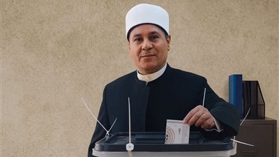 الشيخ مظهر شاهين يشارك في  انتخابات مجلس الشيوخ