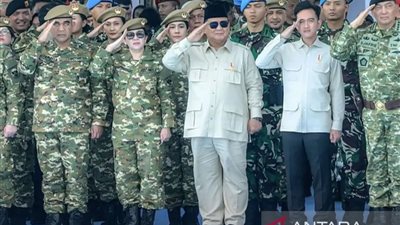 الرئيس برابوو : إندونيسيا لا يمكن غزوها