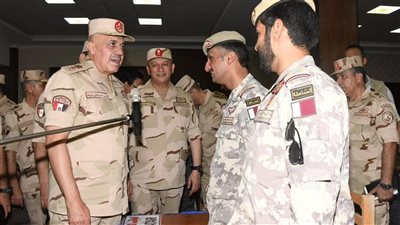رئيس الأركان يتفقد الاستعدادات النهائية لتدريب النجم الساطع المصري الأمريكي 2025