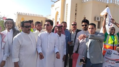 مسيرة جماهيرية حاشدة لحزب الجبهة الوطنية بجنوب سيناء دعما للعملية الانتخابية ومشاركة فعالة من قيادات الحزب