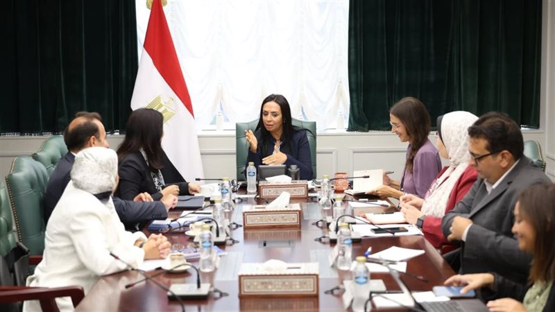  وزيرة التضامن الاجتماعي