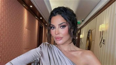 سقوط نادين نجيم في إحدي المباريات العالمية لكرة السلة