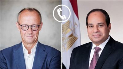 إتصال هاتفي بين الرئيس السيسي والمستشار الألماني لإتفاق وقف الحرب على غزة 