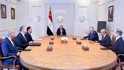 الرئيس السيسي يستقبل الرئيس التنفيذي لشركة أباتشي العالمية 