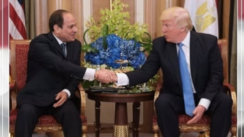 الرئيس السيسي وترامب