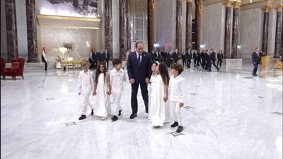 الرئيس السيسي يشهد الإحتفالية الكبري التي أقيمت تحت عنوان مصر وطن السلام 