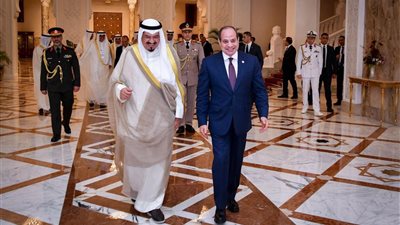 الرئيس السيسي يستقبل رئيس مجلس الوزراء الكويتي 