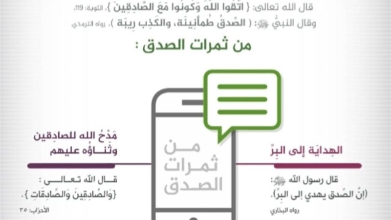 الصدق قيمة أخلاقية