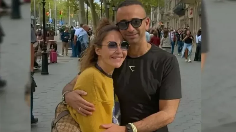 منة شلبي و أحمد الجنايني