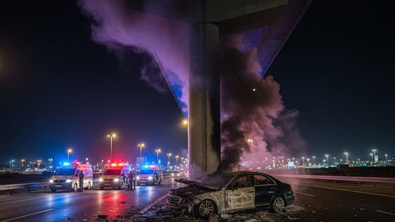 حادث طريق السويس