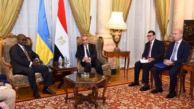 وزير الخارجية يلتقي نظيره الرواندي لتنسيق الجهود في القارة الإفريقية 