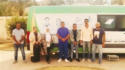 صحة الشرقية تنظم قافلة طبية مجانية بالحى العاشر بمدينة العاشر من رمضان