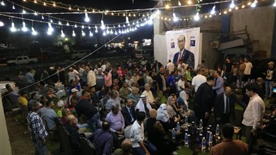 بالطبل والزمر .. أهالي السويس أستقبلوا مرشحي مستقبل وطن لإنتخابات النواب