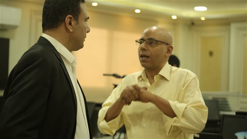 مسعد شاهين و الإعلامي