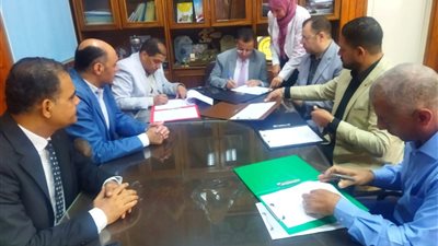جامعة المنوفية وشركة مياه الشرب يوقعان بروتوكولًا لدعم البحث العلمي وخدمة المجتمع