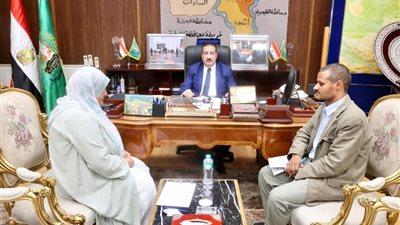 محافظ المنوفية يناقش مستجدات ملف تقنين أراضي أملاك الدولة ويوجه بتكثيف الجهود لإنهاء الملف بالكامل