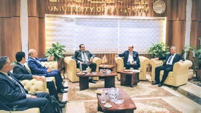 مذكرة تفاهم بين جامعة مدينة السادات والجامعة المصرية للتعلم الإلكتروني الأهلية