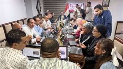 غرفة عمليات تنسيقية شباب الأحزاب والسياسيين تواصل انعقادها لمتابعة المرحلة الأولى لانتخابات مجلس النواب في 14 محافظة