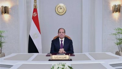 بيان رئاسي من السيسي  بشأن إطلاق النسخة الخامسة من أسبوع إعادة الإعمار والتنمية 
