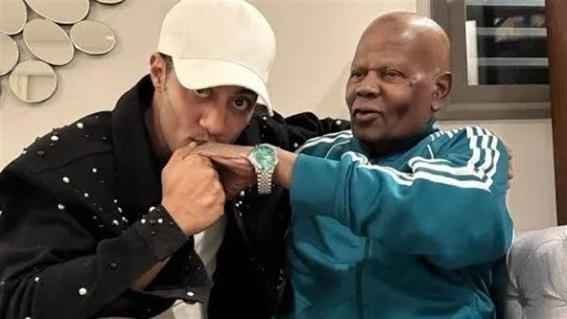 محمد رمضان ووالده