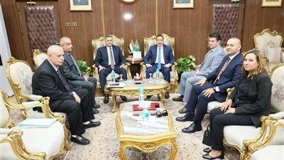محافظ المنوفية يلتقي وفد الهيئة القومية للتأمين الاجتماعي لمناقشةالموضوعات ذات الاهتمام المشترك