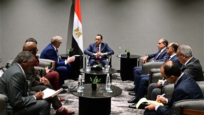 رئيس الوزراء يلتقي مسئولي شركة أنجلو جولد أشانتي المستثمرة بمنجم السكري للذهب