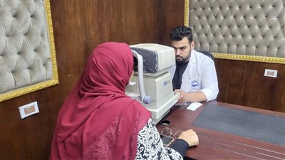 مستقبل وطن بمحافظة السويس ينظم قافلة طبية مجانية لمرضى العيون