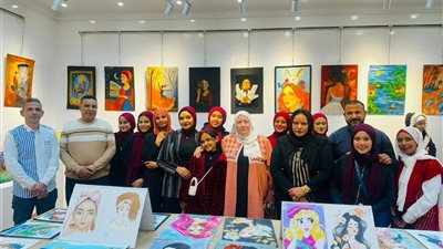 قصر ثقافة طور سيناء يفتتح معرض الفن التشكيلي 