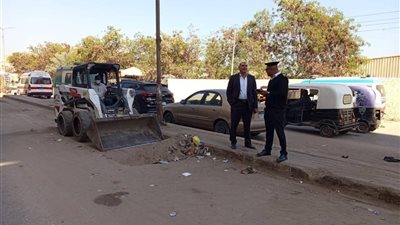 حي الهرم بالجيزة يشن حملة إشغالات مكثفة ورفع كفاءة منظومة النظافة بالقطاع الشمالي