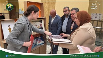 وفد ثقافي تشيكي في ضيافة مكتبة مصر العامة بالإسماعيلية