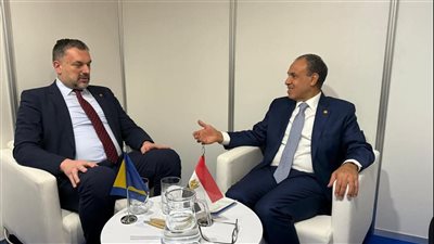 وزير الخارجية يلتقي مع وزير خارجية البوسنة والهرسك