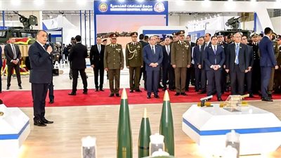  الرئيس السيسي يشهد افتتاح المعرض الدولي الرابع للصناعات الدفاعية (إيديكس 2025)