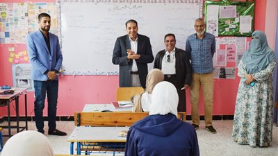 جولة تفقدية لمدير تعليم جنوب سيناء لمتابعة العملية التعليمية بالعاصمة طور سيناء