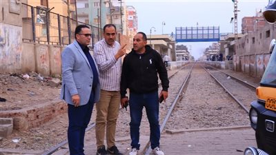 رئيس مركز ومدينة كفر صقر يتابع ملف مزلقان وسط البلد