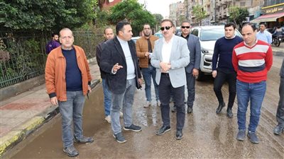 محافظ المنوفية يتفقد جهود شفط مياه الأمطار والتعامل الفوري مع موجة الطقس 