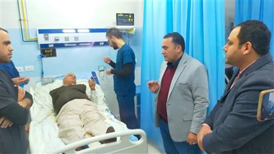 الدكتور أحمد المقدم يتفقد مستشفى كفر صقر المركزي ويتابع أعمال التطوير