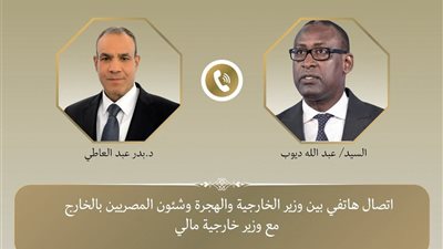 وزير الخارجية المصري ونظيره المالي يبحثان تعزيز العلاقات الثنائية خلال اتصال هاتفي