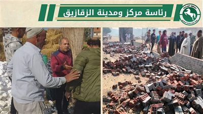 الشرقية توجه ضربات متلاحقة لردع المتعدين بالبناء المخالف لحماية الرقعة الزراعية