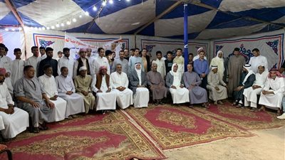 الدائره الثانية بخليج السويس تحتفل بفوز الشيخ ماضي بمقعد البرلمان