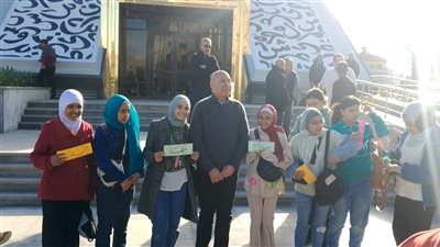 محافظ القاهرة القاهرة يحتفل مع أطفال المناطق المطورة باليوم العالمي للغة العربية 