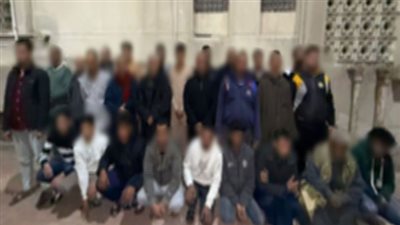 لتجـمهرهم رفضاً للنتيجة ..حبس27شخص من أنصار مرشح بمجلس النواب ديرب نجم