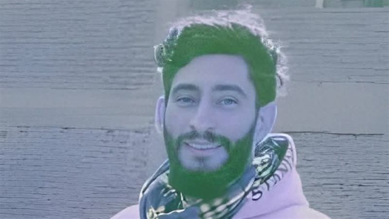 شاب حادث قطار المنوفية
