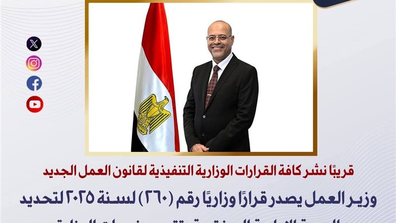 وزير العمل