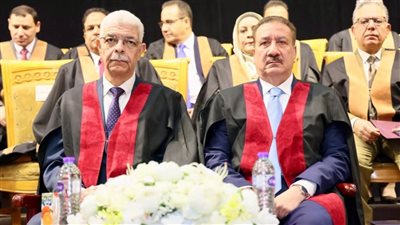 محافظ المنوفية ورئيس الجامعة يشهدان فعاليات الحفل السنوي لعيد جامعة المنوفية الـ49