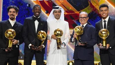 أبرزهم رونالدو وبوجبا.. حفل جوائز جلوب سوكر 2025
