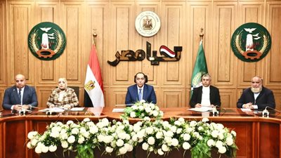 نائب محافظ المنوفية يعقد اجتماعاً تنسيقياً لمتابعة الموقف النهائي لمشروعات المبادرات الرئاسية 