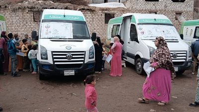 محافظ الدقهلية: يتابع جهود القوافل الطبيه في توفير الخدمات الصحيه للمواطنين