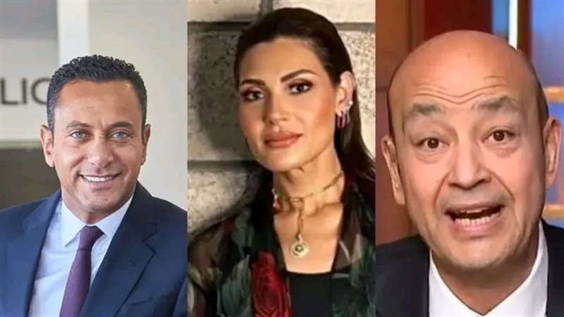 عمرو أديب وشادي ريان