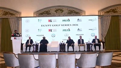 وزير الرياضة يشهد وقائع المؤتمر الصحفي لاتحاد الجولف للإعلان عن خطة استضافة13بطولة 